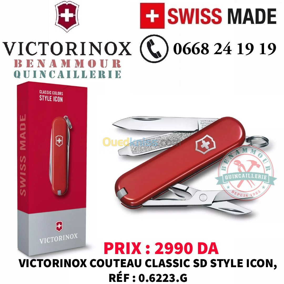 VICTORINOX COUTEAUX CLASSIC SD