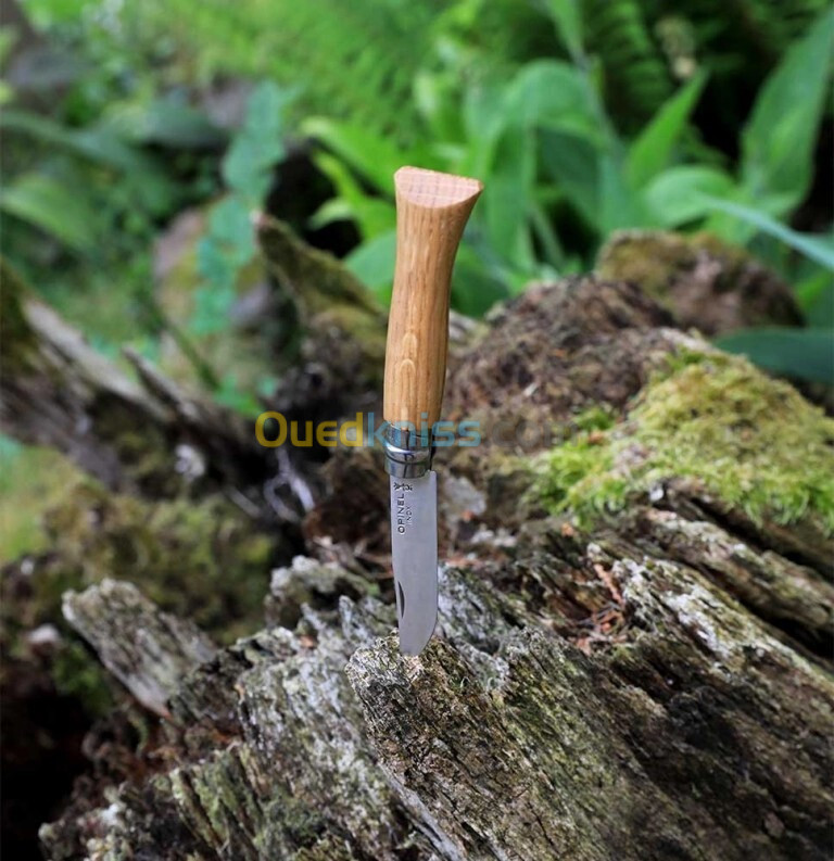 OPINEL COUTEAU N08 INOX BOIS DE CHÊNE 