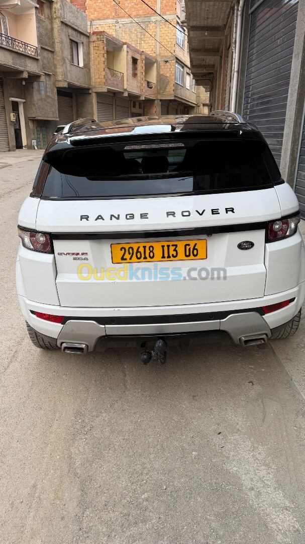 Rover Evoque 2013 Dynamique, sport