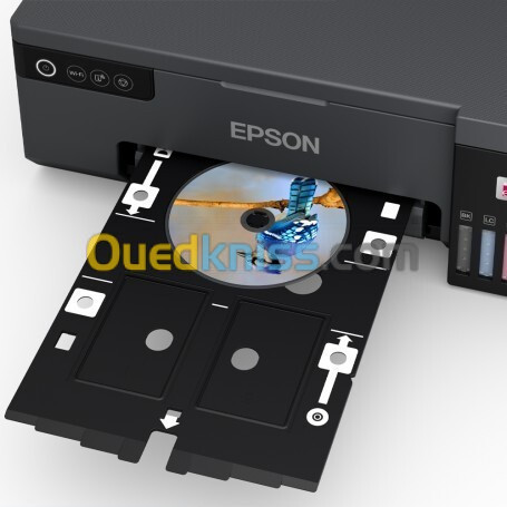 IMPRIMANTE EPSON L8050 ECOTANK WIFI + IMPRESSION SUR CD / DVD / CARTE PVC