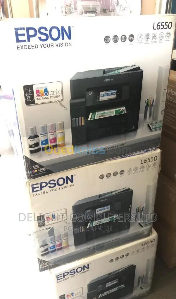 Imprimante Epson EcoTank L6550 Multifonction 4 EN 1 Réservoir D'encre Couleur A4