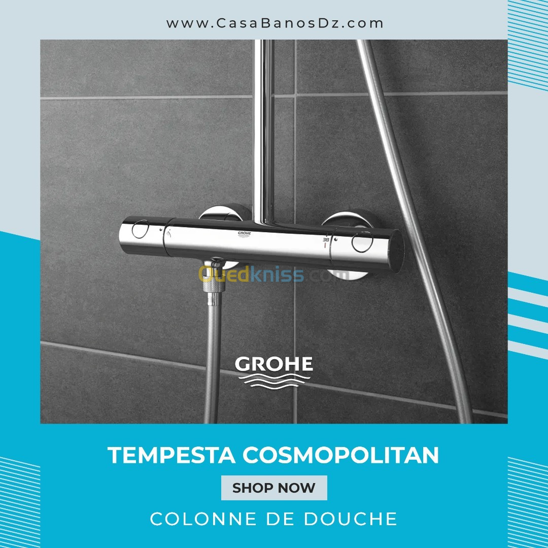 Colonne de Douche Thermostatique TEMPESTA Cosmopolitan 250 GROHE