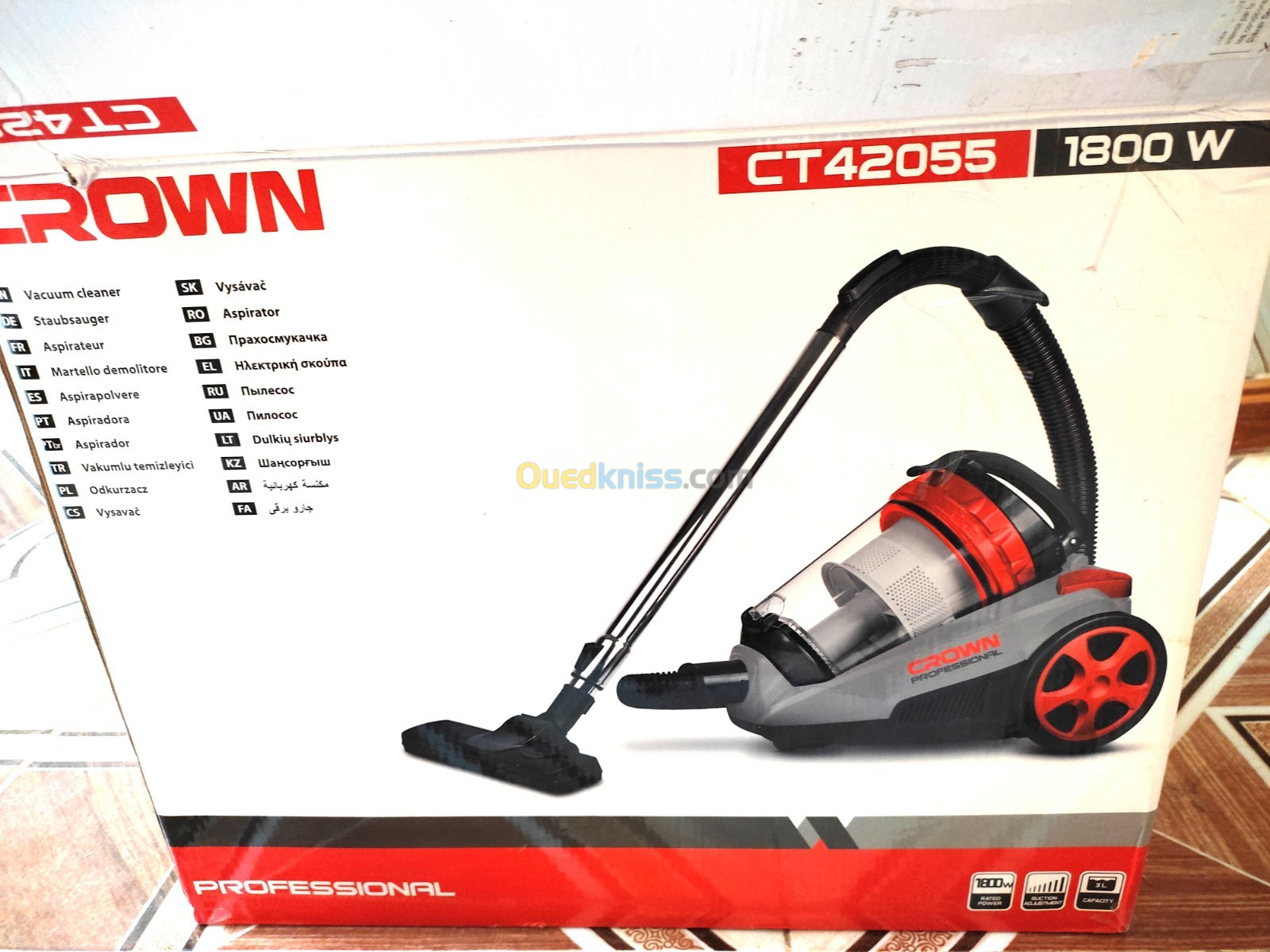 Aspirateur crown 