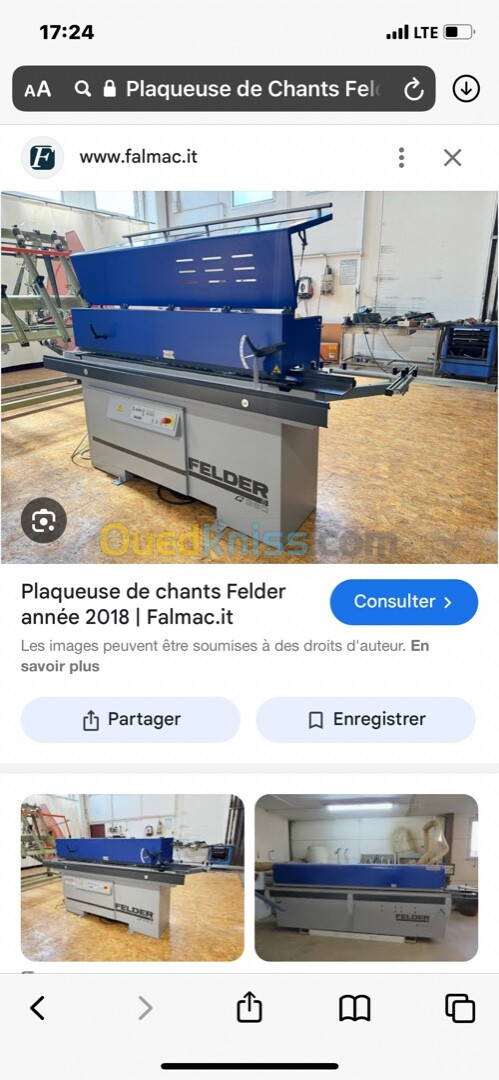 Plaques de chant de Felder 360