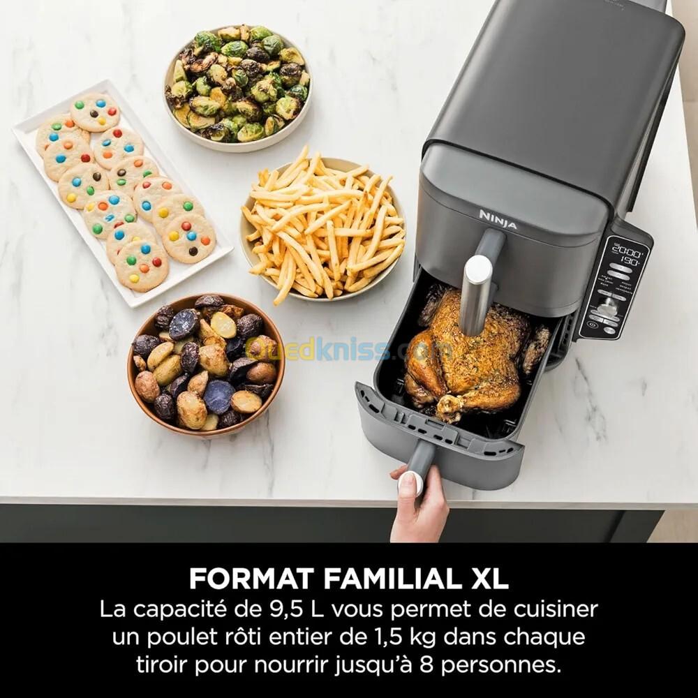 Air fryer ninja double baque vertical ninja 9.5l