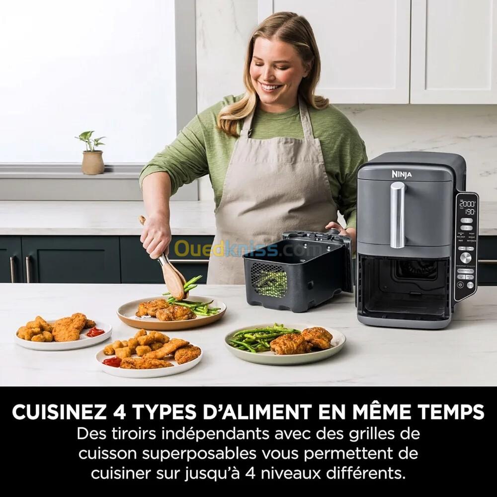 Air fryer ninja double baque vertical ninja 9.5l