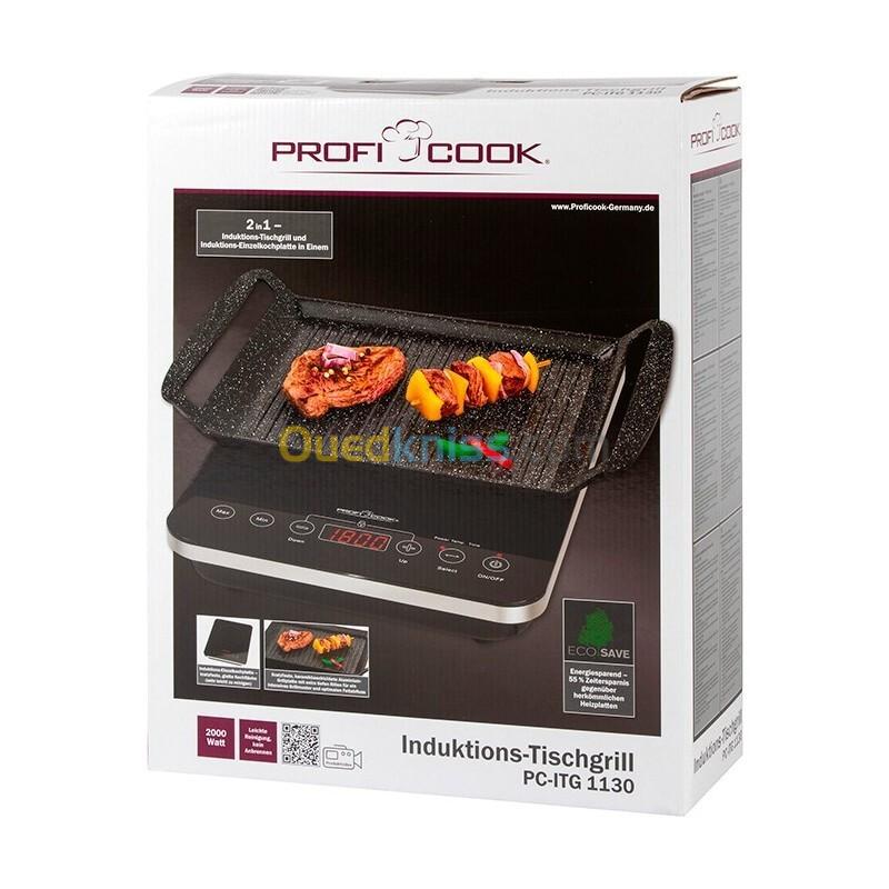 Plaque induction proficook 2in1