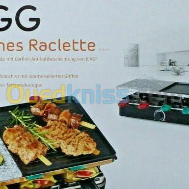 Barbeceu raclette quigg