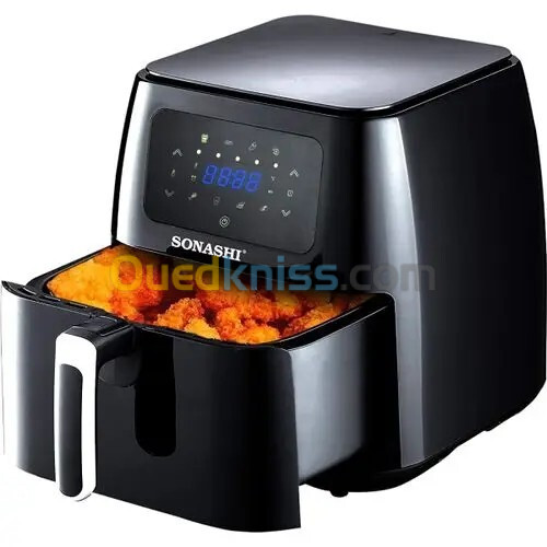 Friteuse air fryer sonashi 8l 