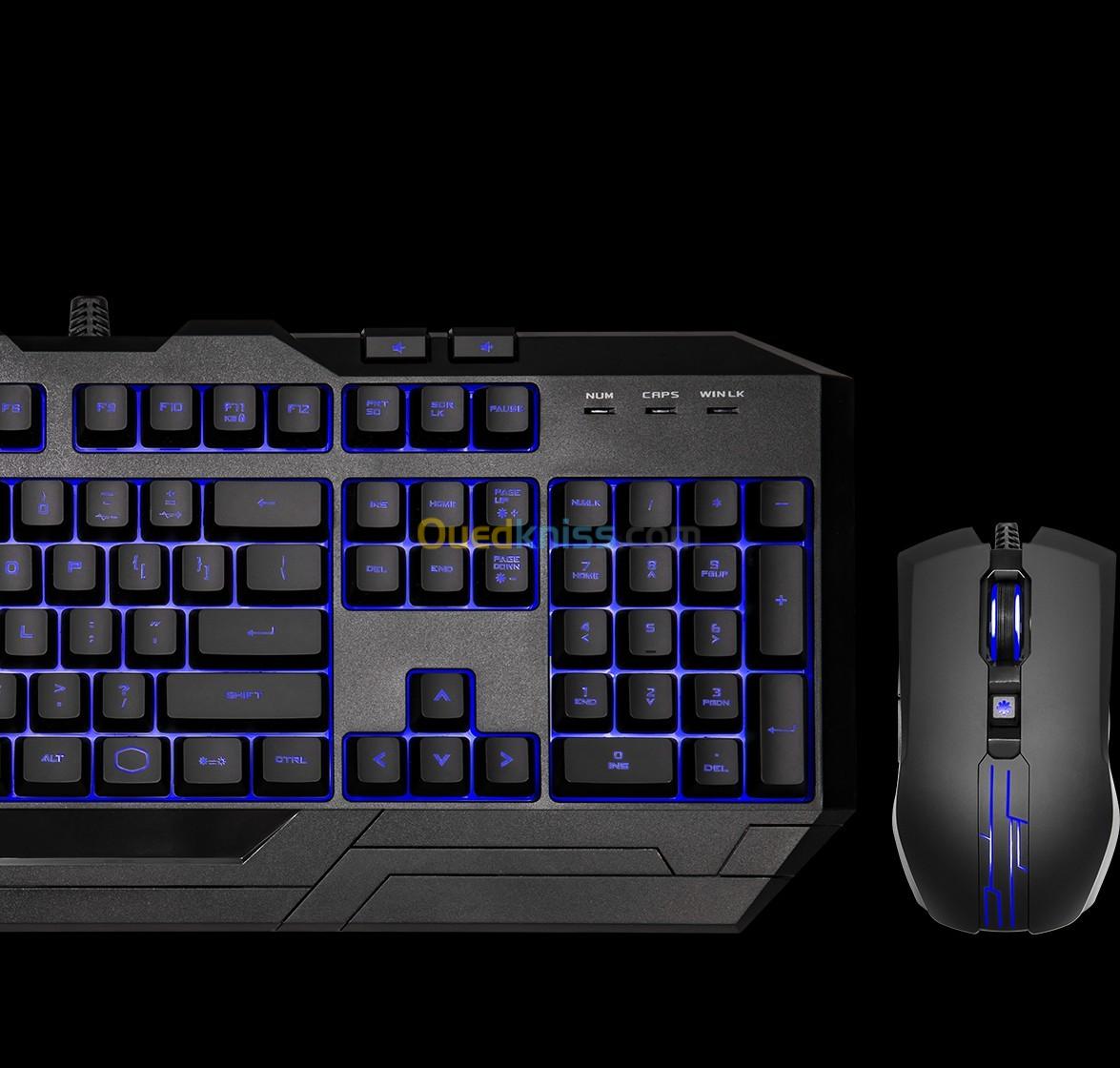 COOLER MASTER DEVASTATOR 3 PLUS GAMING KEYBOARD & MOUSE COMBO, 7 COLOR MODE LED