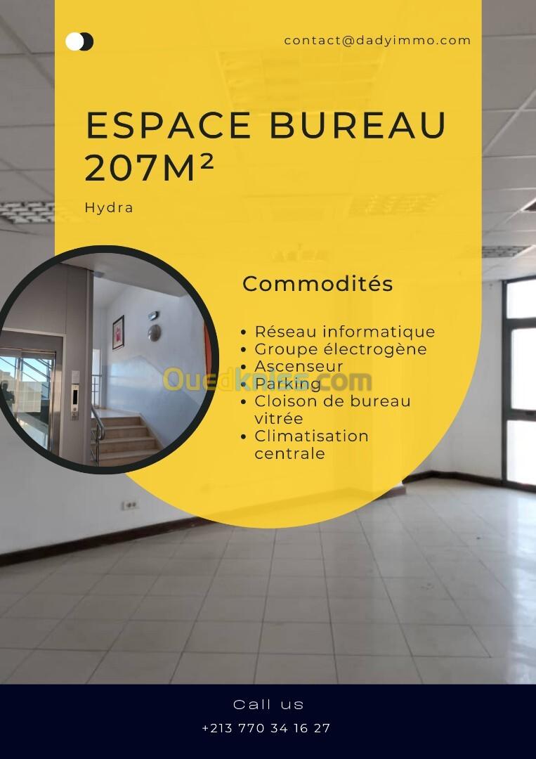 Location espace bureau 207m