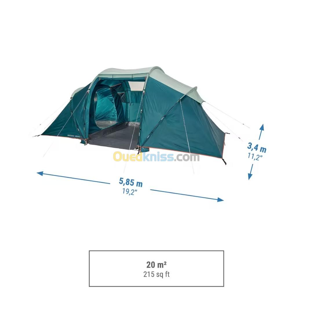 Tente à arceaux de camping - Arpenaz 4.2 - 4 Personnes - 2 Chambres DECATHLON QUECHUA