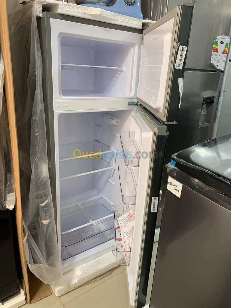 Réfrigérateur cristor 310L defrost gris blanc 