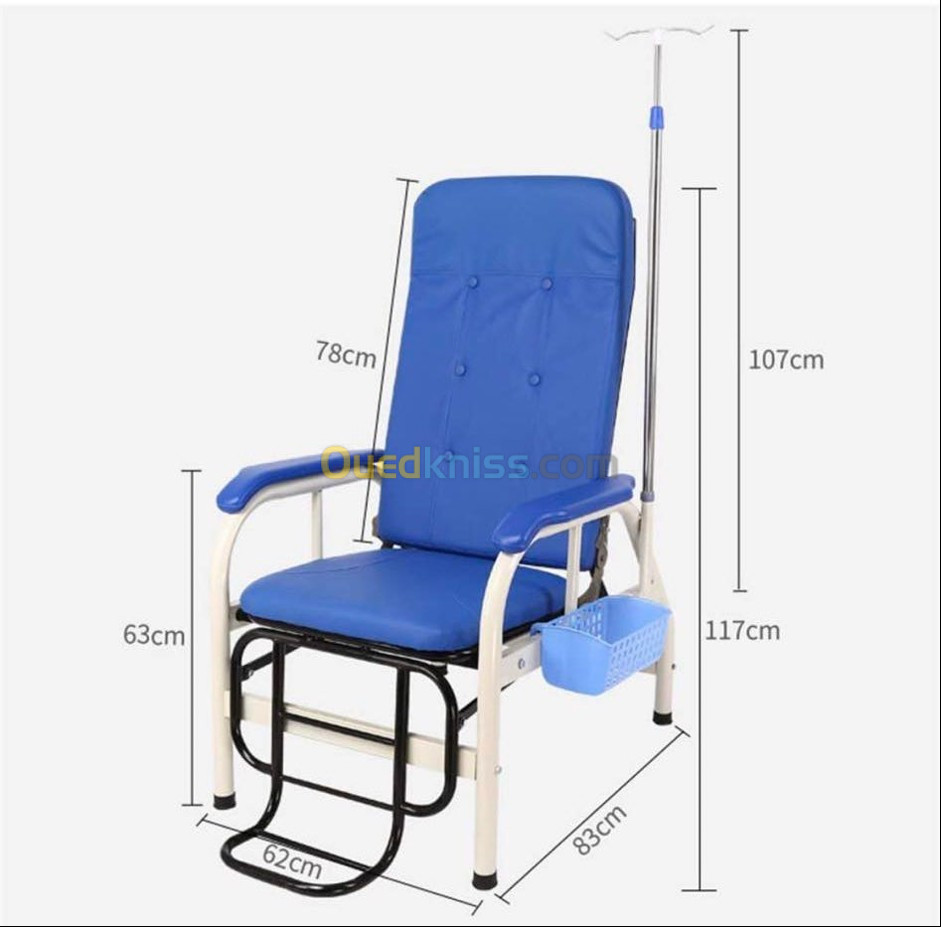 Fauteuil de transfusion sanguine ( Chaise )