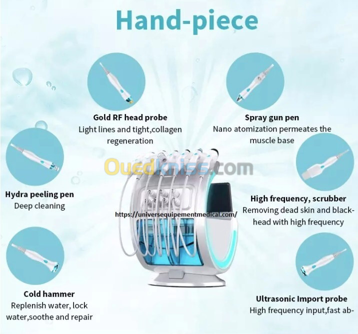 SMART ICE BLUE Machine Hydrafacial / Analyseur de peau