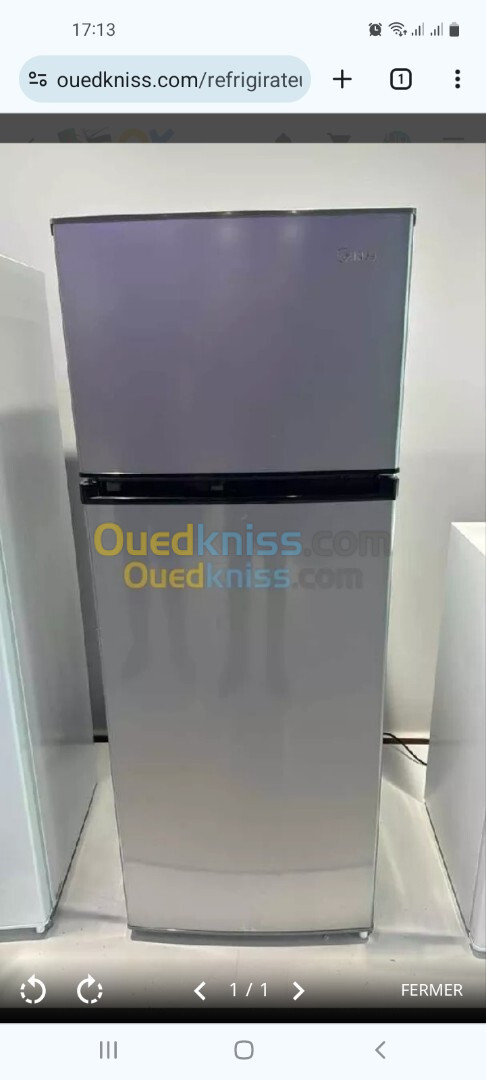 Promotion réfrigérateur midea 300l gris 