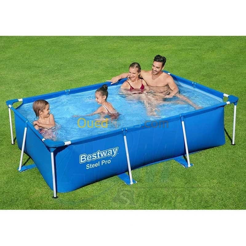 56403 bestway Piscine hors sol Steel Pro 259 x 170 x 61 cm