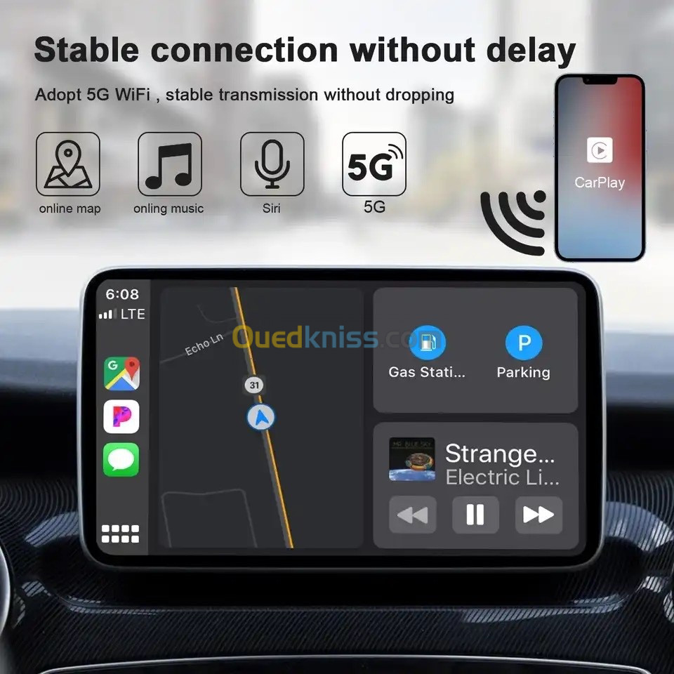 Dongle carplay android auto