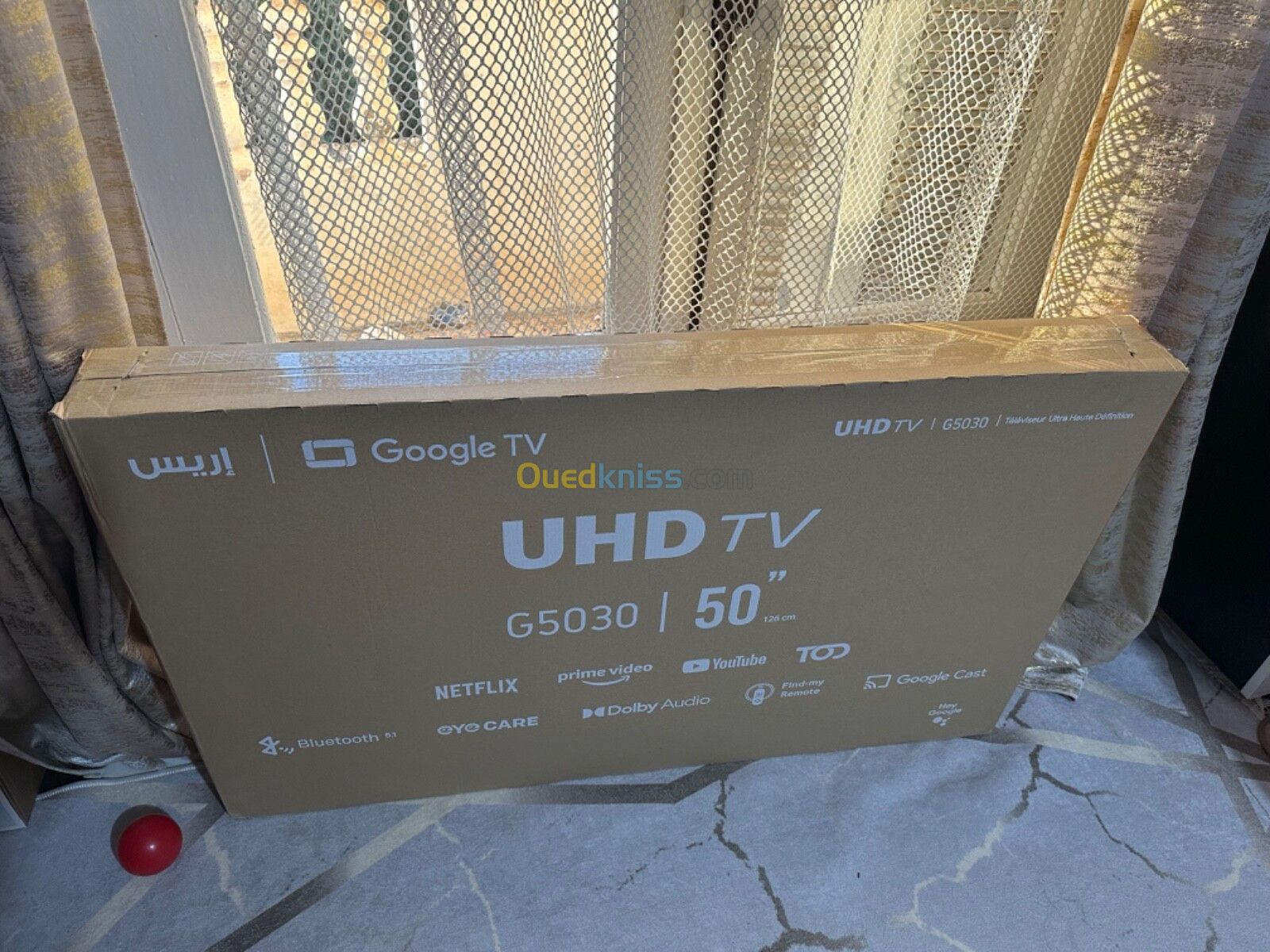 Iris G5030 UHD 50" jamais utilisé 