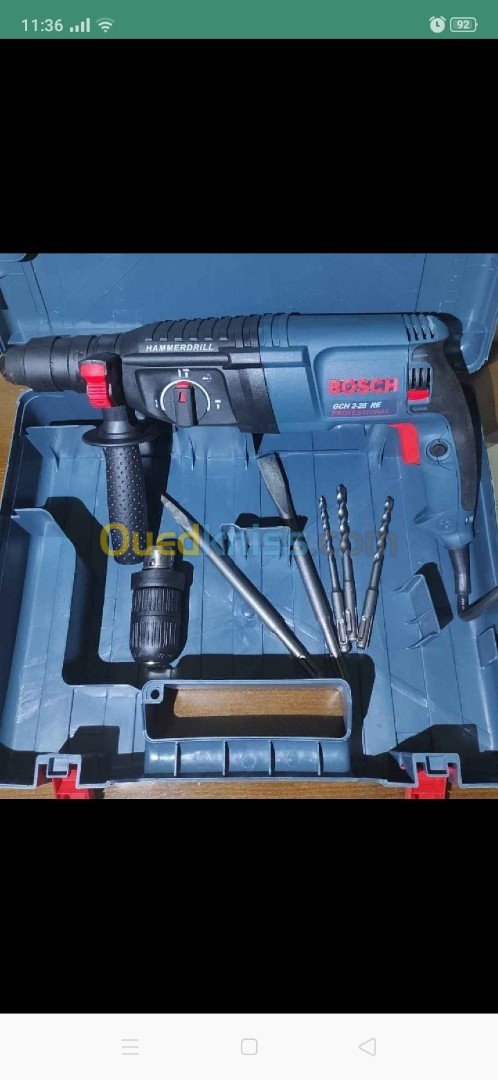 Hilti bosch 800w Double mondrain Copie originale   3 positions +les mèches  Très bon qualité 