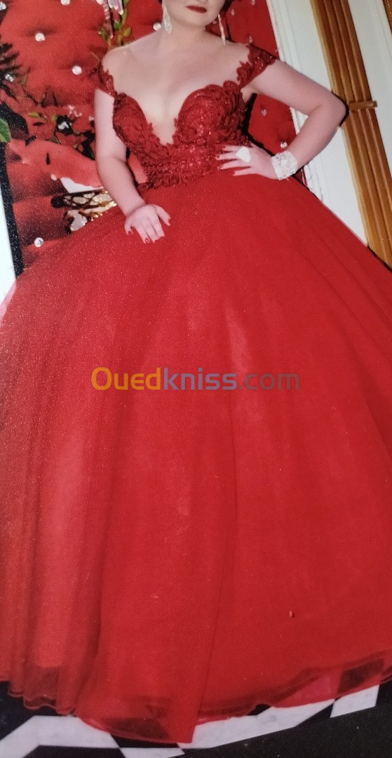 Robe Princesse Femme Rouge