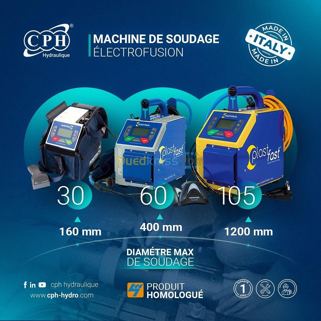 Machines de Soudage par Electrofusion