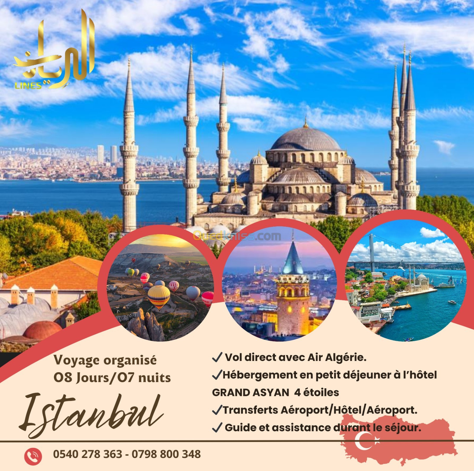 Voyage organisé la Turquie 