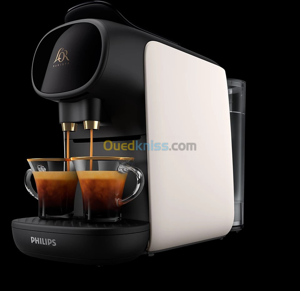 PHILIPS L'or Barista Sublime Compact machine a café 50 capsule 19 bars 1450w 2 tasses LM901205 BLANC