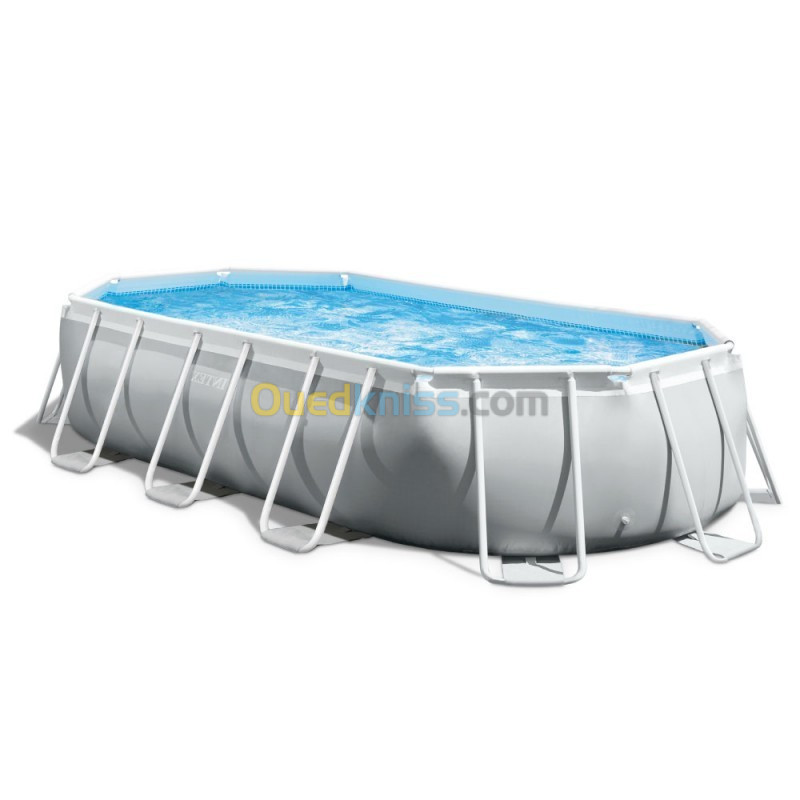 Piscine intex Prism Frame ovale 6.10 x 3.05 x 1.22 m