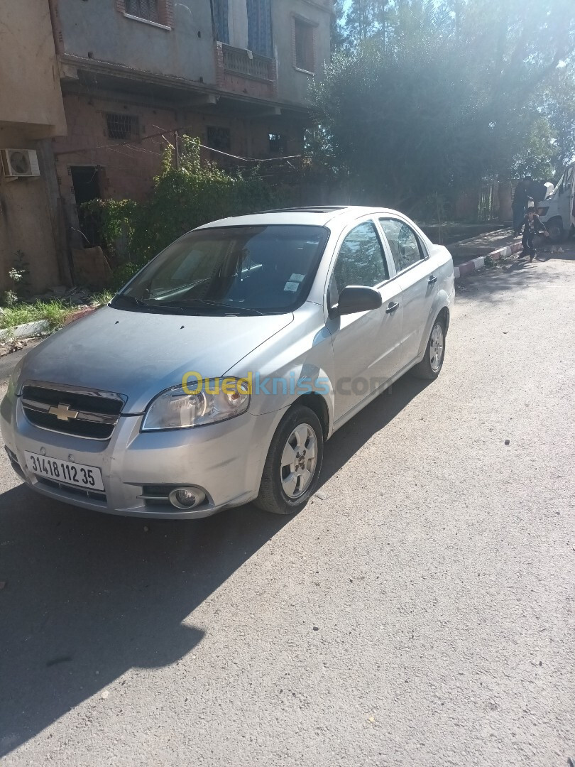 Chevrolet Aveo 4 portes 2012 Exclusive