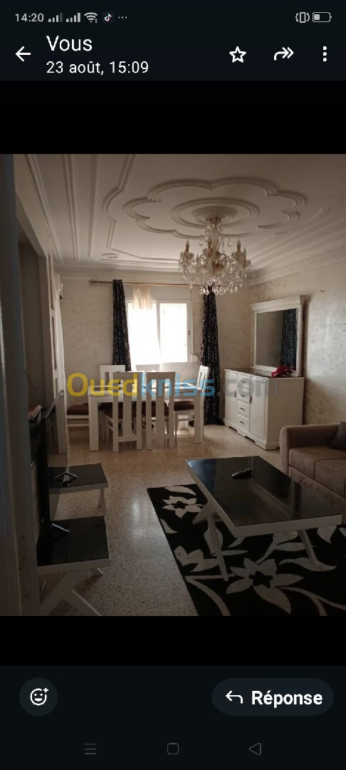 Location Appartement F3 Alger Hraoua