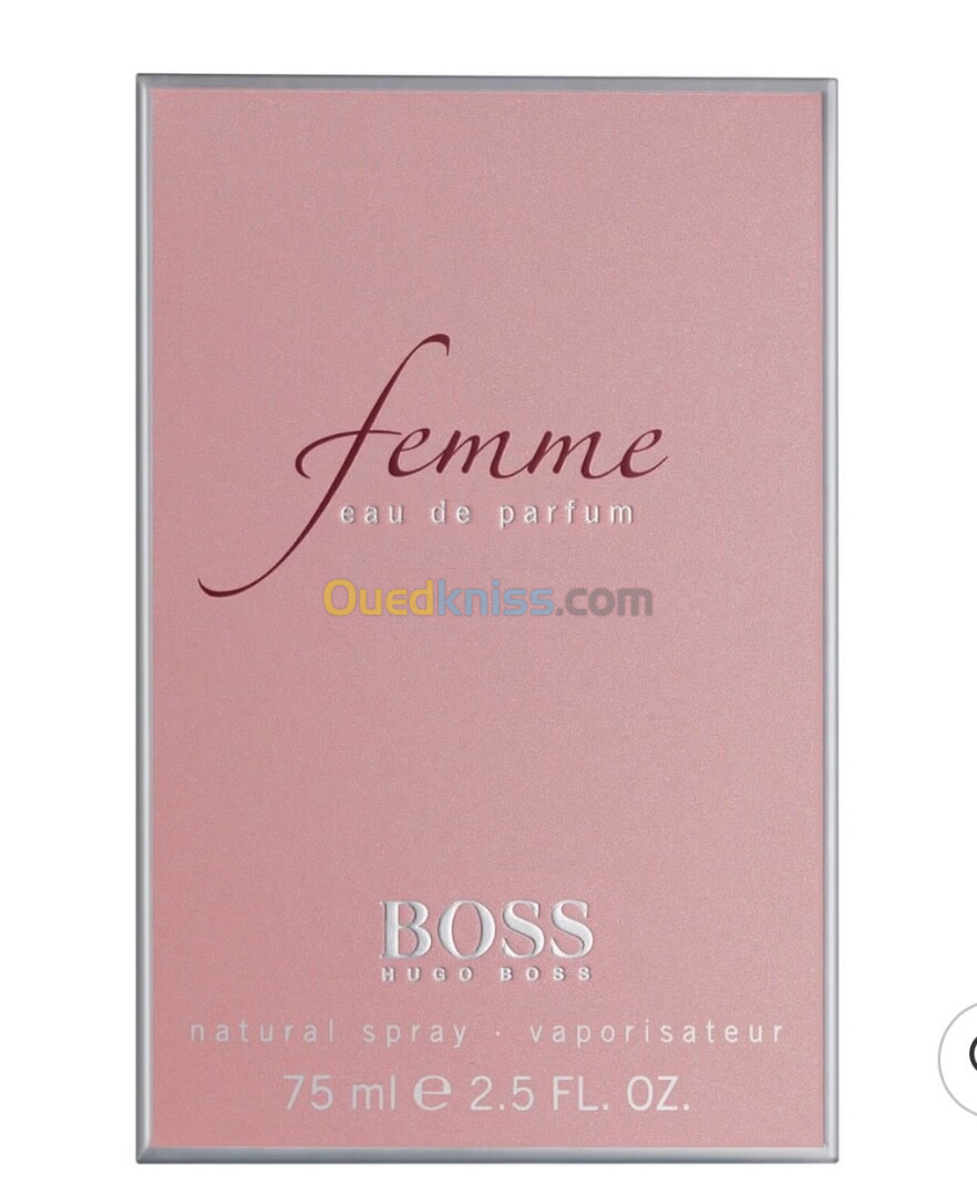 Eau de parfum Boss femme 75ML