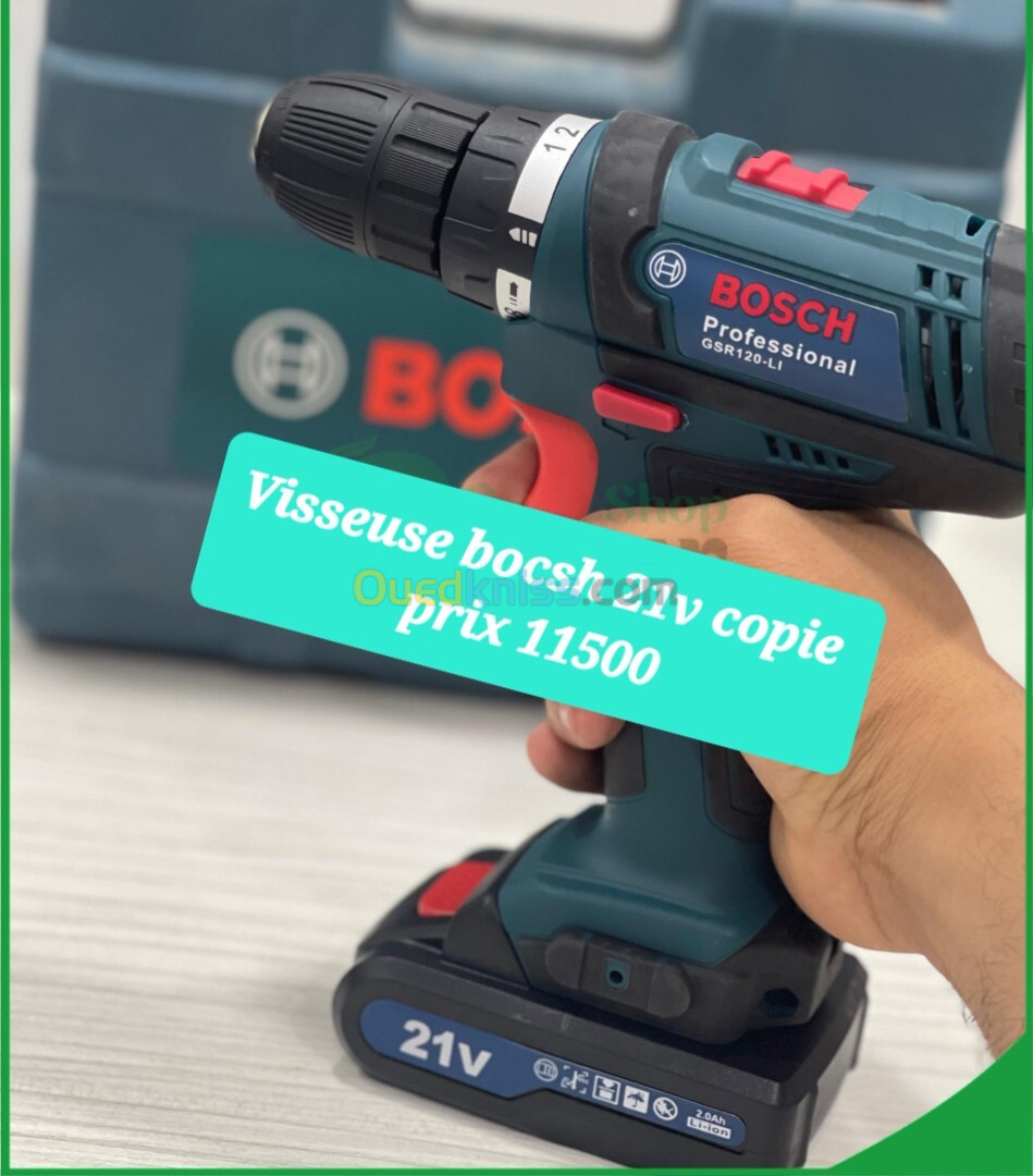 Visseuse BOSCH 18V V/ Batterie 16V 1.5Ah ORCA Visseuse crown 12 volt/ DEWALT 18V / bocsh 21v 