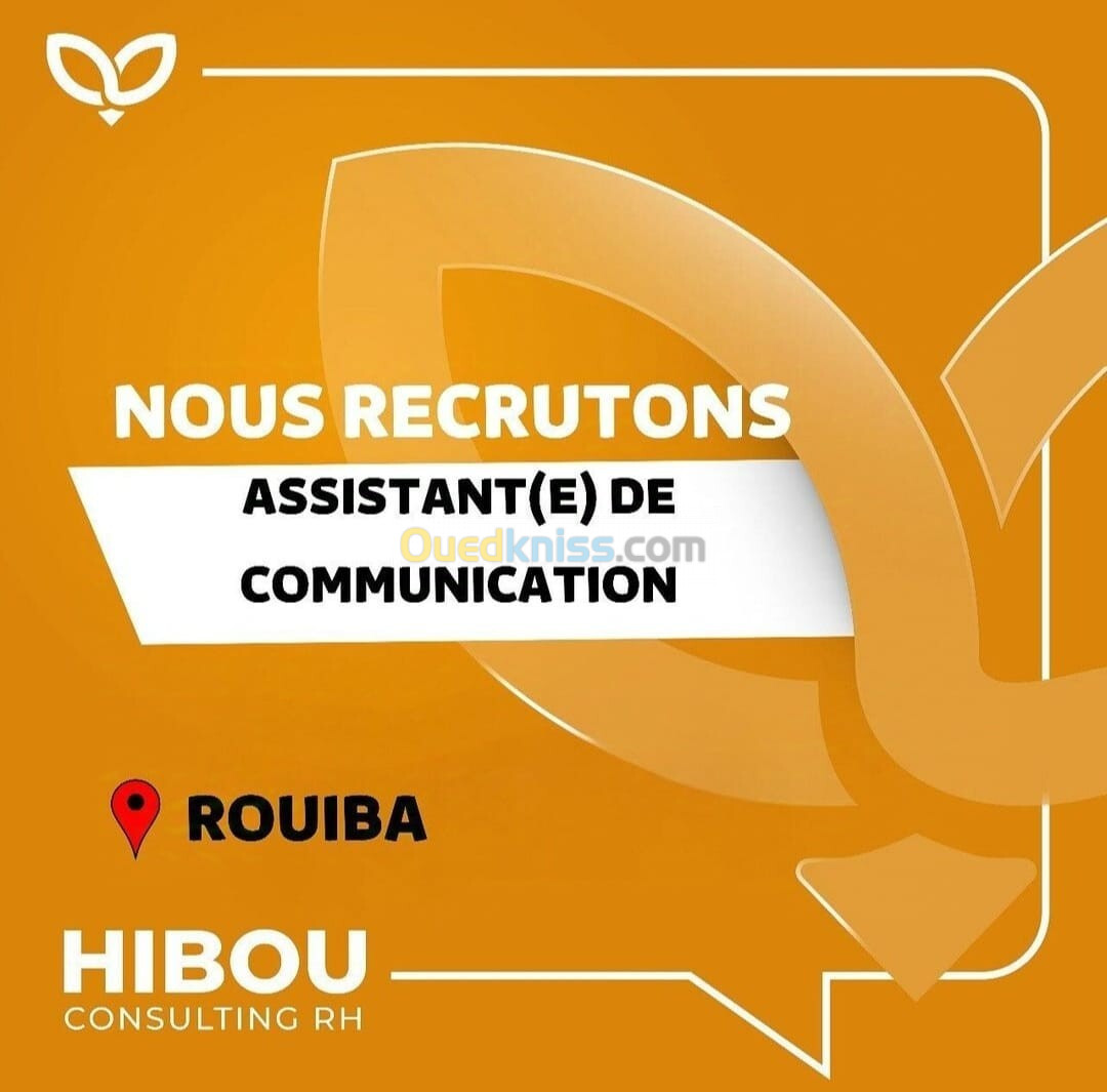 Assistant(e) Administratif(ve) et Communication- Rouiba