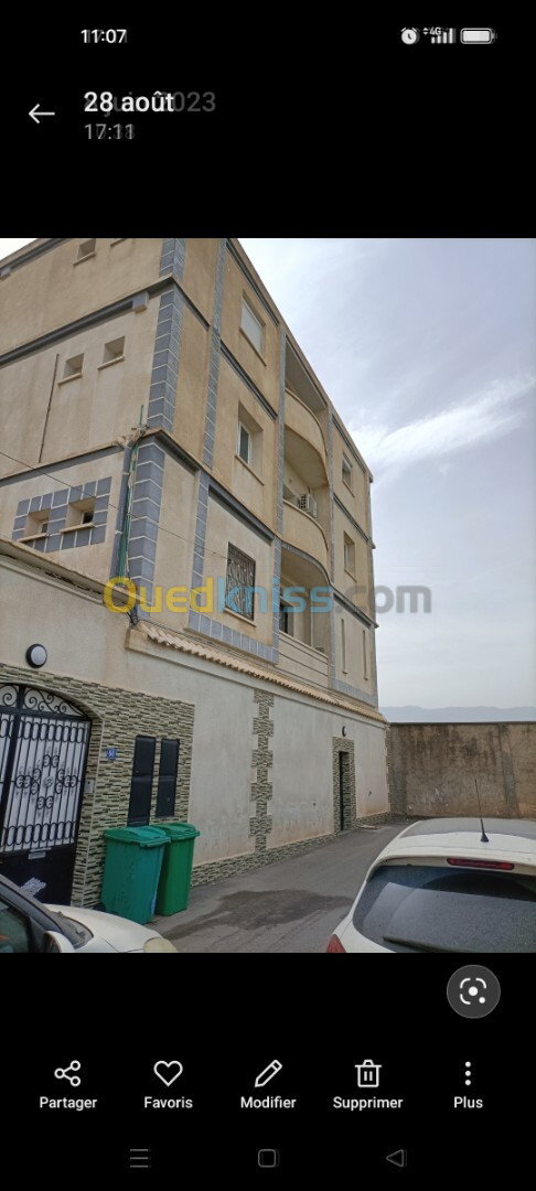 Location Appartement F2 Blida Beni tamou