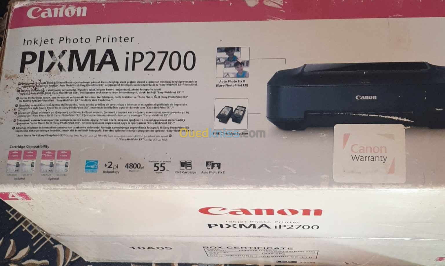 imprimante canon pixma IP 2700