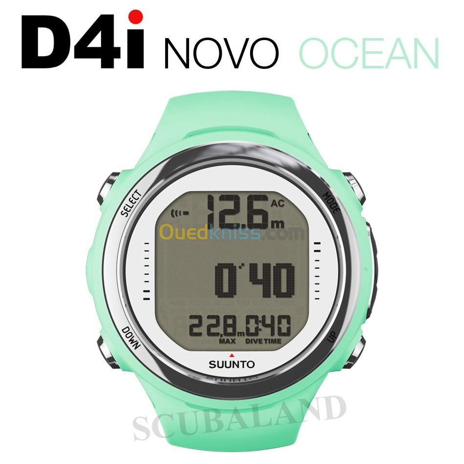 Montre Ordinateur SUUNTO D4i NOVO Vert Pastel