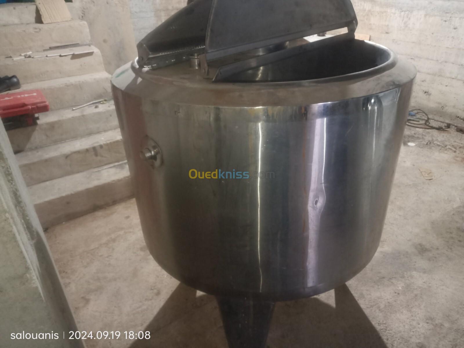 Cuve double paroi inox importation