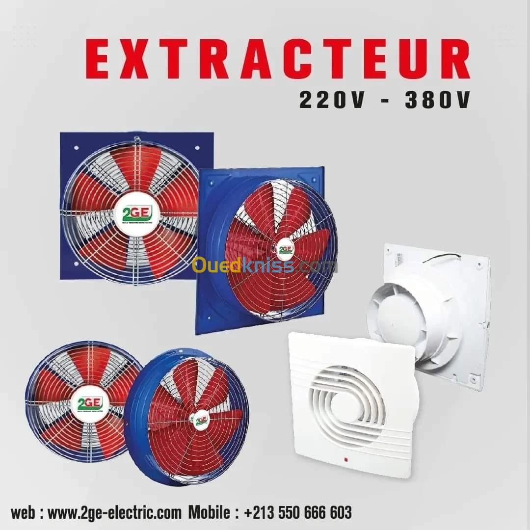 Extracteur d'air turbines centrifuge ventilateur 