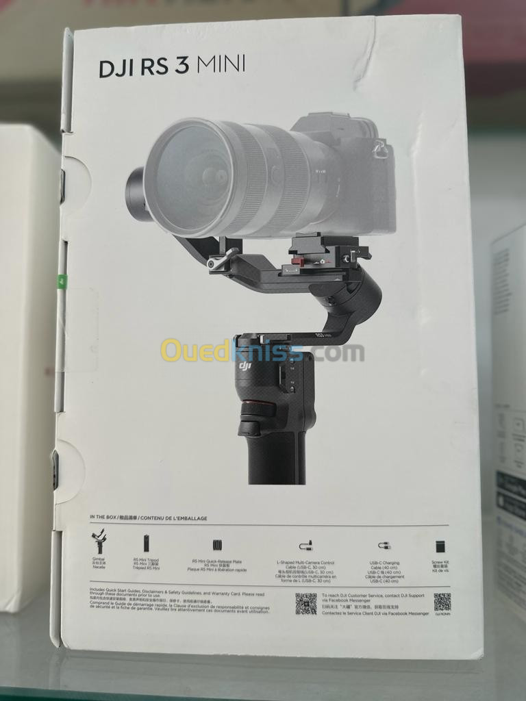 stabilisateur weebil S - rs3 mini - dji osmo 