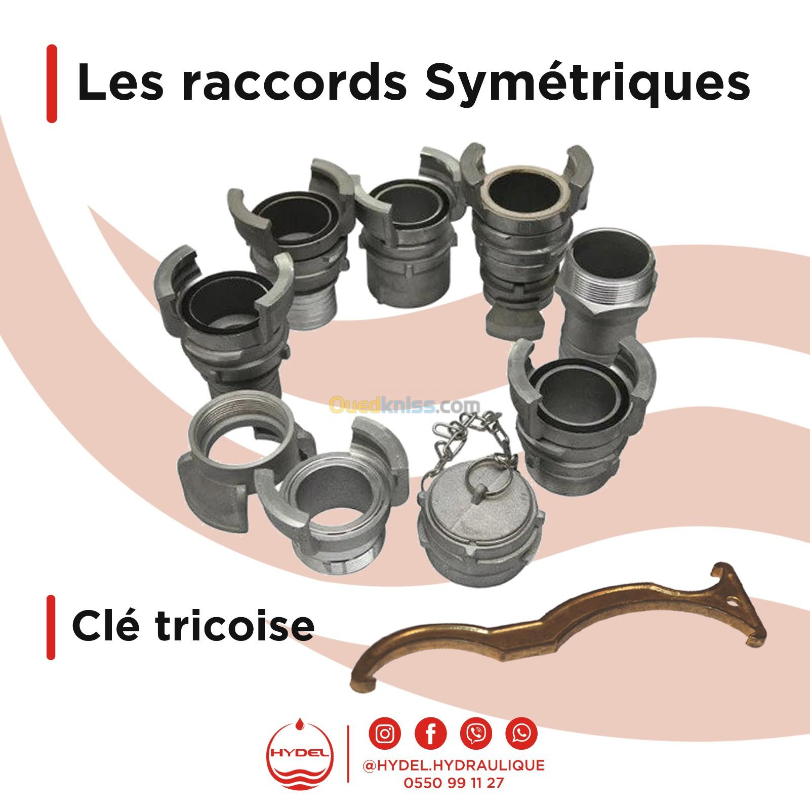 Raccords symétriques & Clé tricoise - Anti incendie (Anti-incendie) - Alger  Algérie