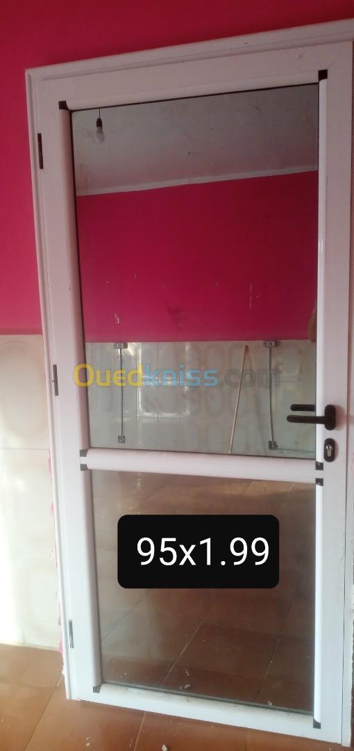 أبواب ألمنيوم porte aluminium 