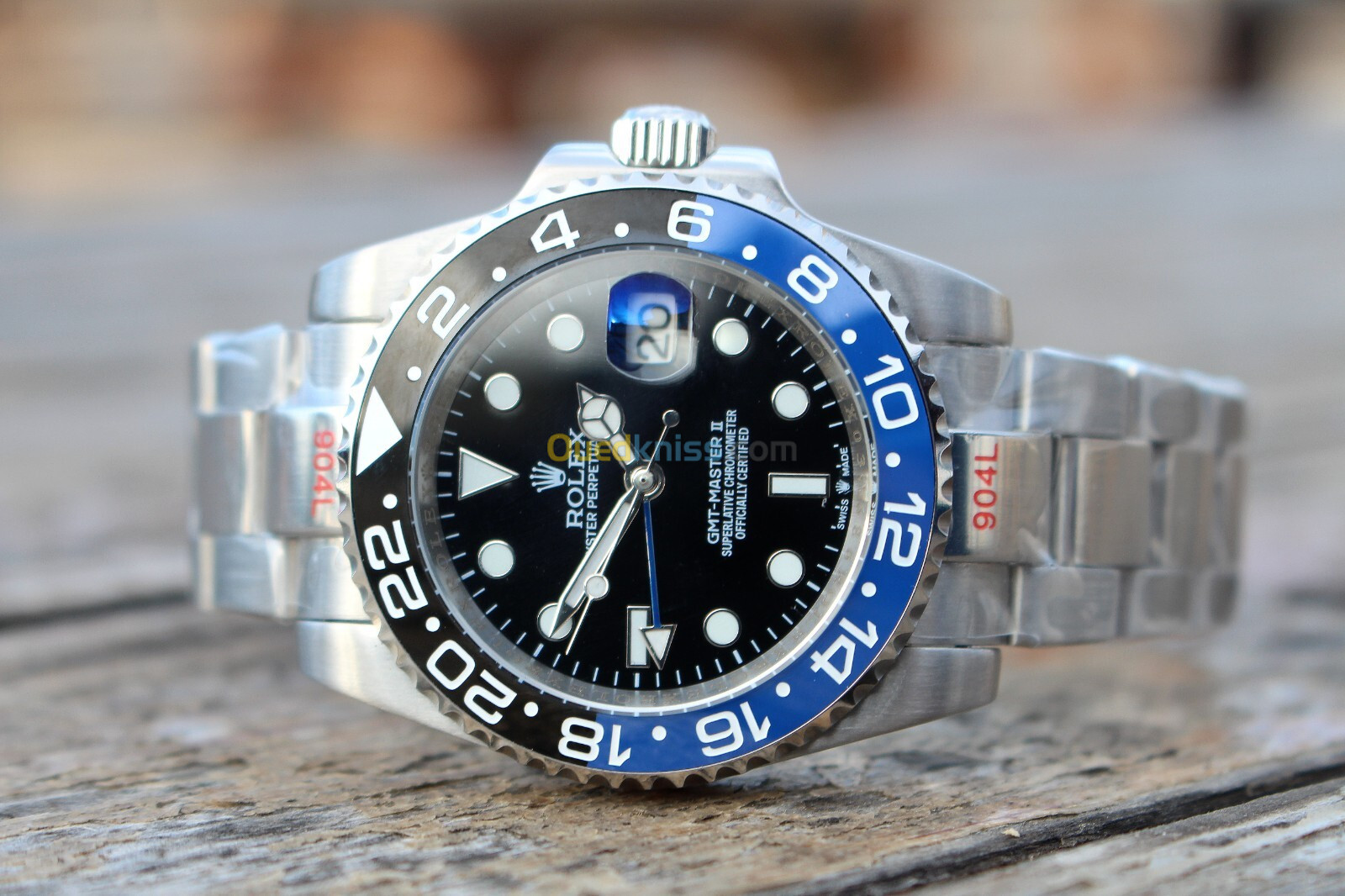 Montres ROLEX GMT MASTER 2 BATMAN Bracelet OYSTER