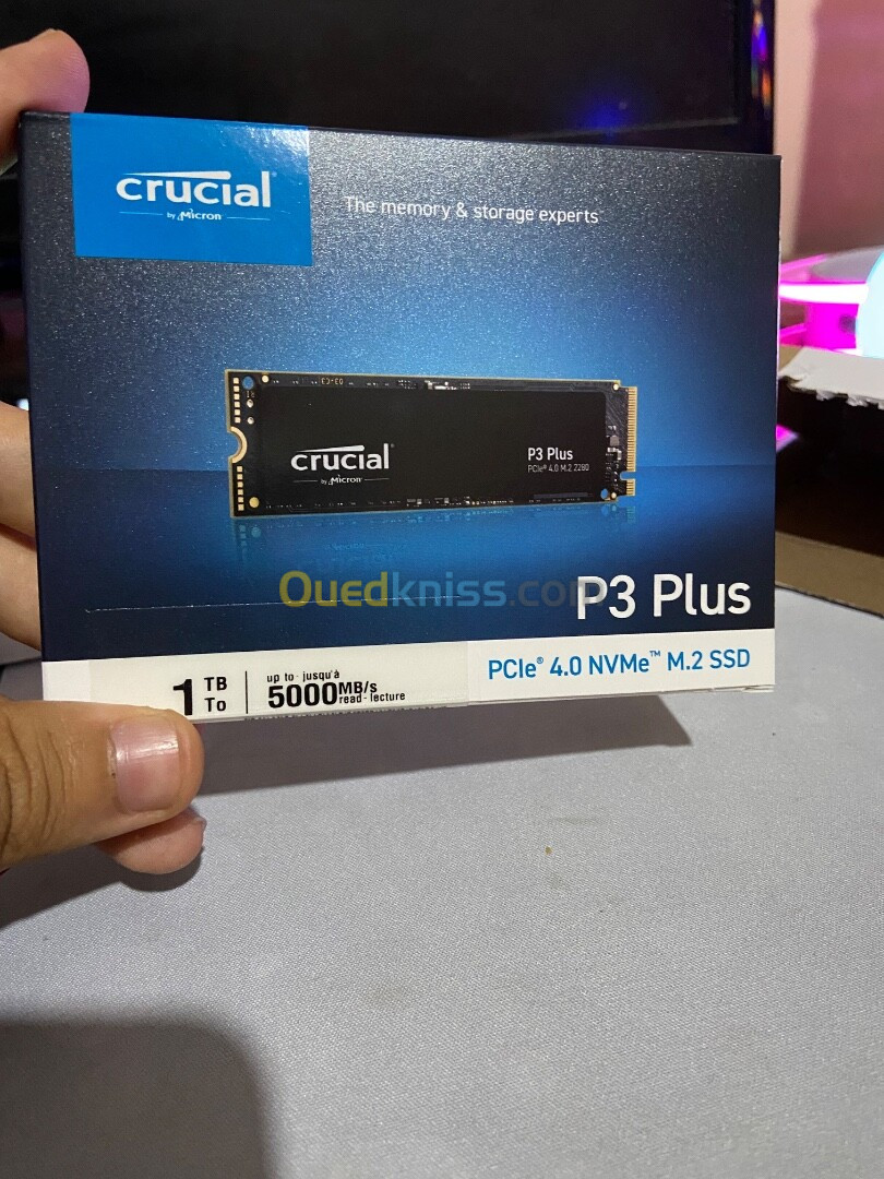 SSD NVME CRUCIAL P3 PLUS 1TB GEN 4