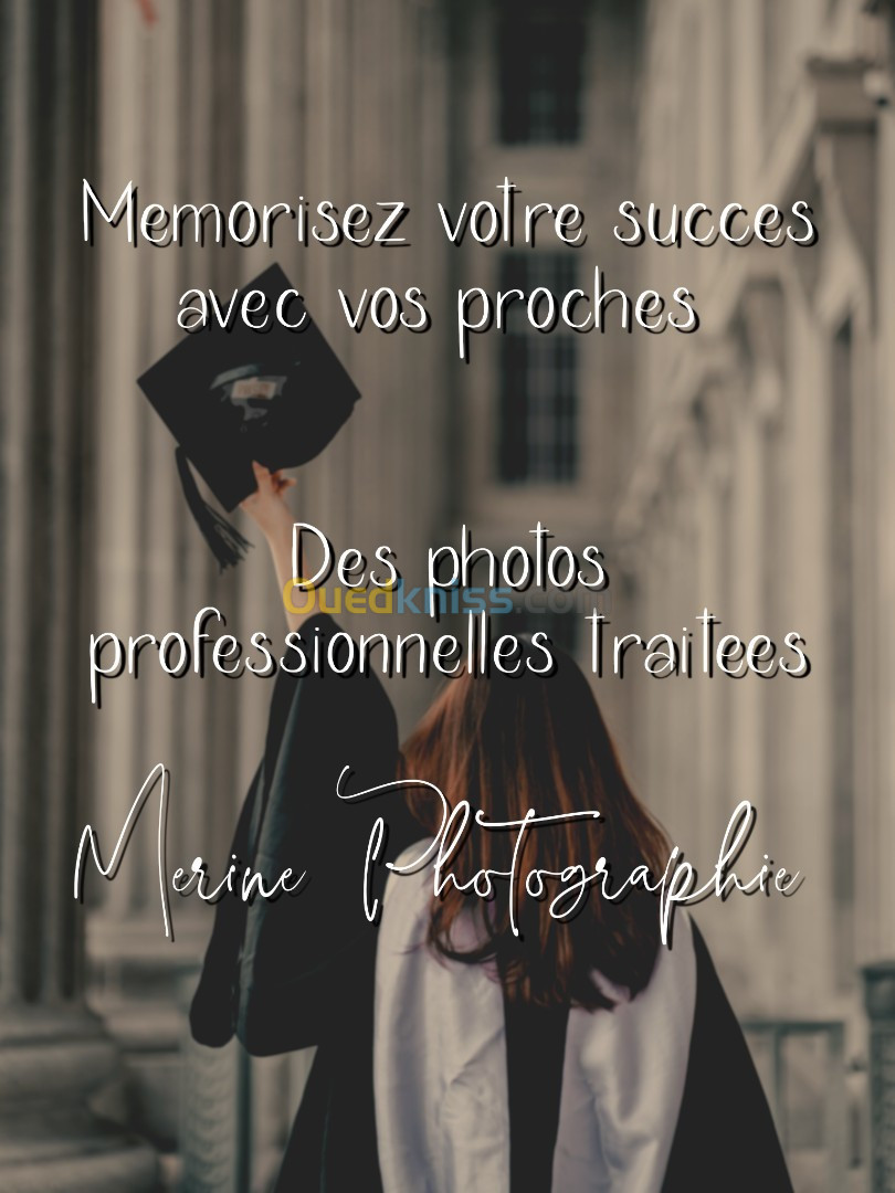 Photographe, photos professionnelles pour les petites fêtes soutenances  