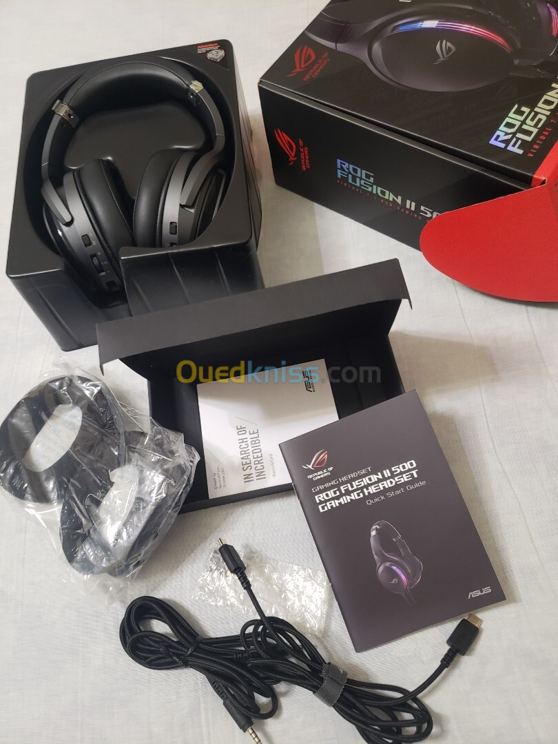 Casque Gaming Asus Rog Fusion II 500 7.1 Ps5 Pc ACHTE