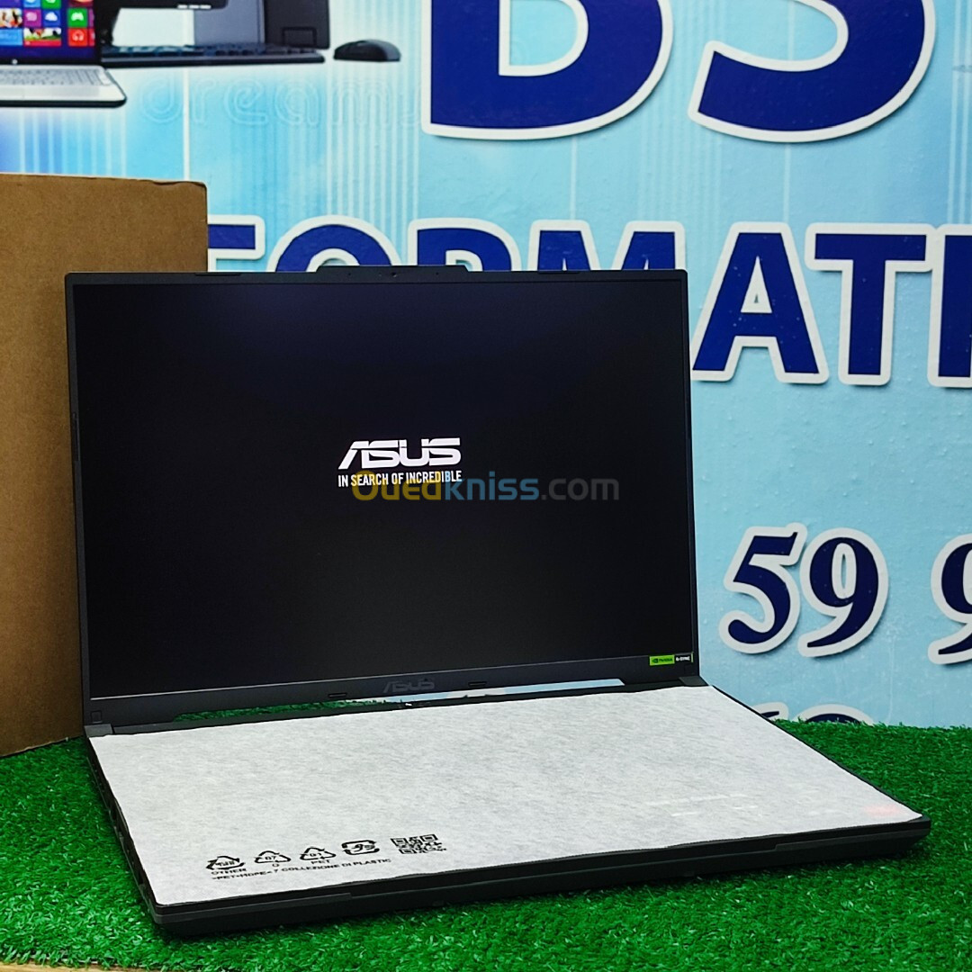 ASUS TUF A16 FA607PI AMD RYZEN 9 7845HX 32GO RAM 1TOSSD 16" 2K 165Hz RTX 4070 08GO JAMAIS UTILISÉ