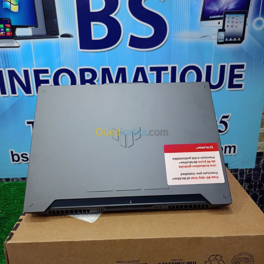 Asus tuf F15 i7 12700H RAM 16 GB 1TB SSD RTX 4060 8Gb 140W  écran 15.6 144HZ JAMAIS UTILISÉ SOUS EMBALLAGE 