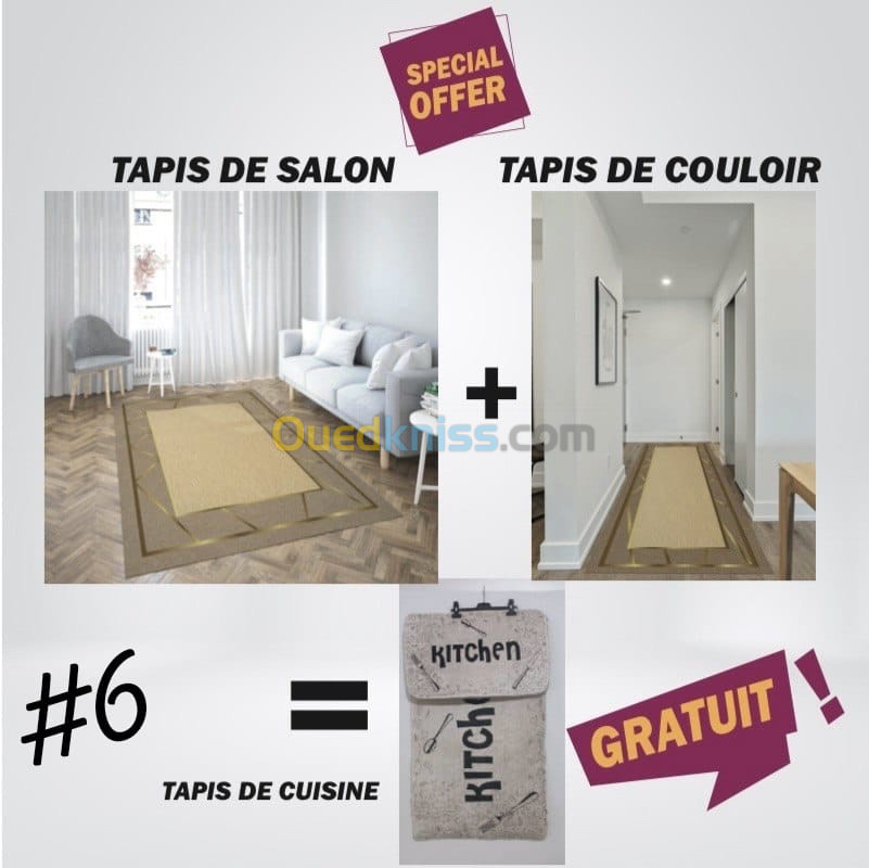 Pack tapis #01 