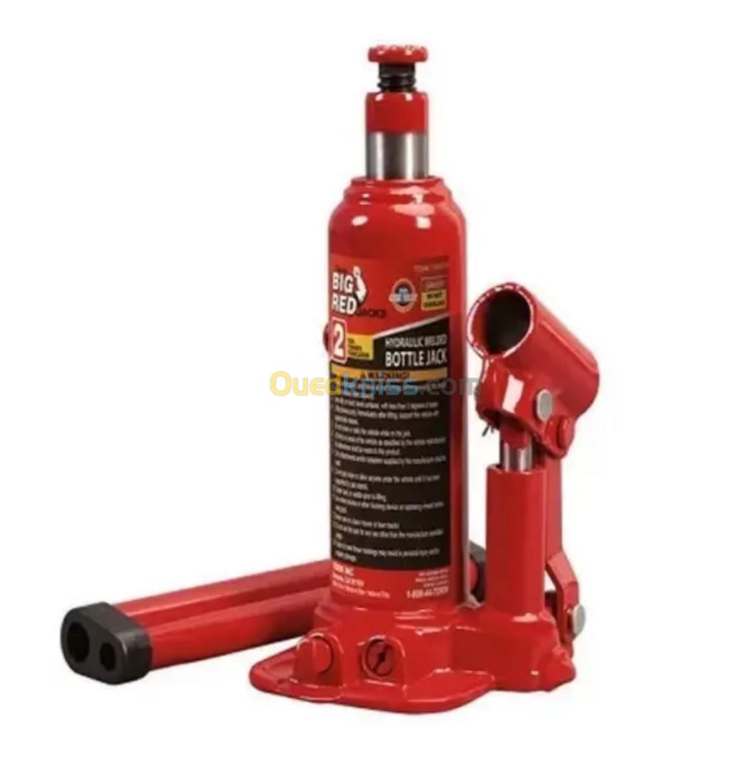 Cric bouteille hydraulique 2 Tonnes (sans valise) TH90204X BIG RED